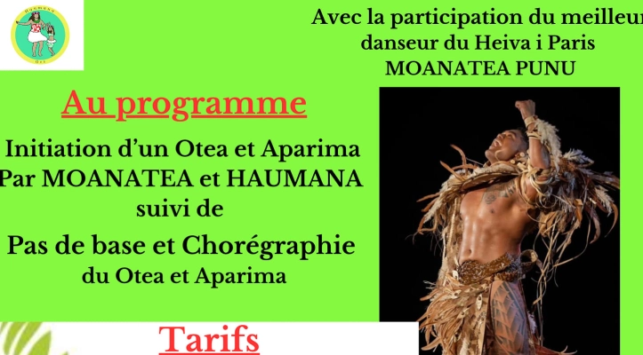 stage de danse tahitienne
